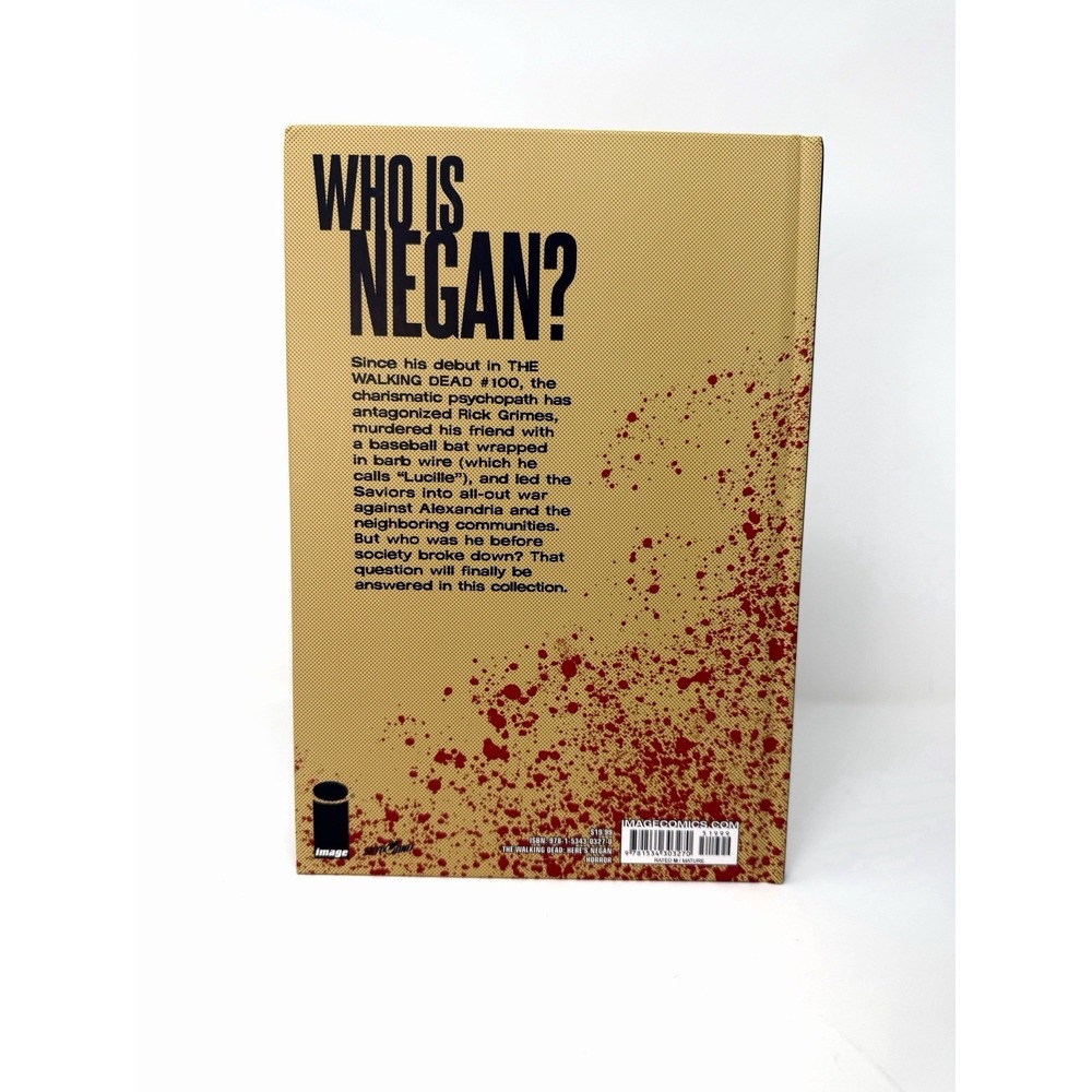 The Walking Dead Heres Negan Hardcover Graphic Novel Kirkman Image Comics Negan - Picture 2 of 8